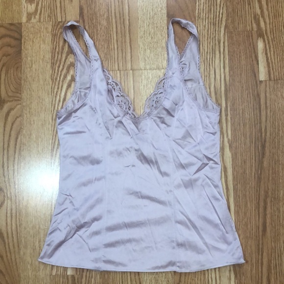 Vintage Vassarette lilac/ pink Nylon Cami Size 34 Small - Picture 4 of 6
